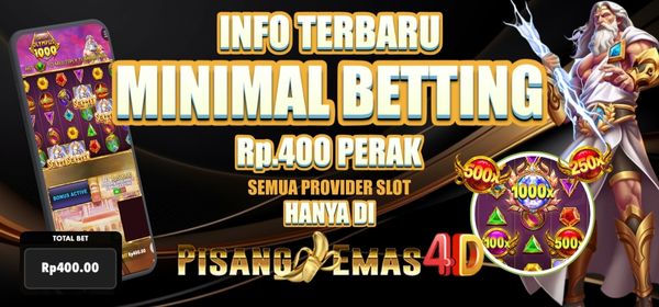 PISANGEMAS4D Situs Gacor Bisa Bet 400 Rupiah